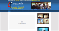 Desktop Screenshot of monroevilleumc.org